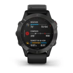 Garmin International Fēnix 6 Sapphire 010-02158-10 -Potomac River Running SHOP 010 02158 10 Gray D