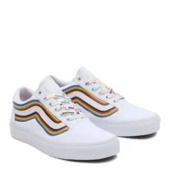 Vans Pride Old Skool In White/True White -Potomac River Running SHOP 0a5krfb5u 2 1100x