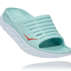 Women's HOKA Ora Recovery Slide - 1099674-EBWH -Potomac River Running SHOP 1099674 EBWH 1