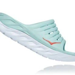 Women's HOKA Ora Recovery Slide - 1099674-EBWH -Potomac River Running SHOP 1099674 EBWH 2