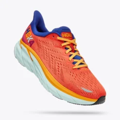 Men's HOKA Clifton 8 - ST/ART Pack - 1119393-FBLN -Potomac River Running SHOP 1119393 FBLN 1