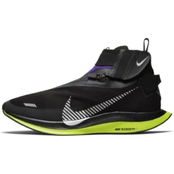 Nike Men's Pegasus Turbo 2 Shield - BQ1896-002 -Potomac River Running SHOP BQ1896 002 BlackNeonGreen C