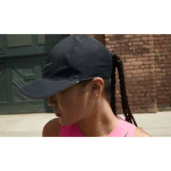 Nike Dri-Fit Aerobill Featherlight Perforated Running Cap -Potomac River Running SHOP FA22 PDPplus DC3598 010 BN02 DES