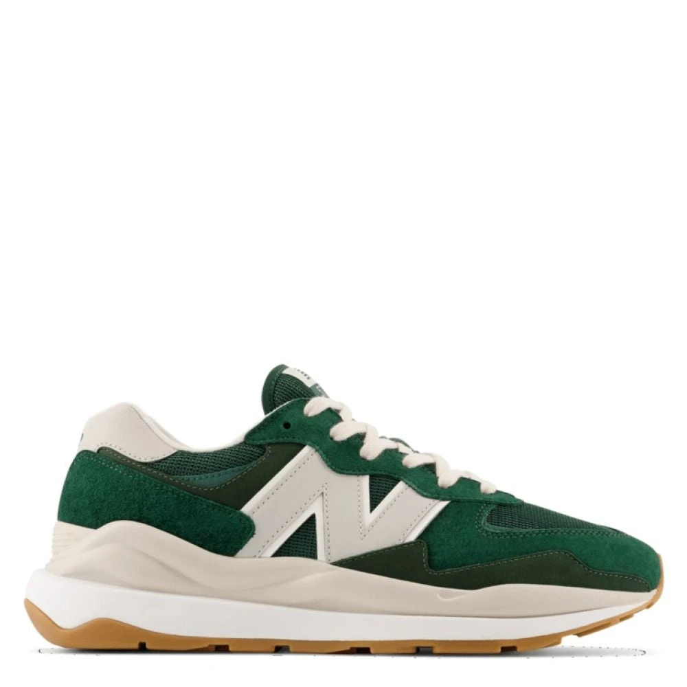 New Balance 57/40 In Nightwatch Green With Timberwolf And White 3 New Balance 57/40 In Nightwatch Green With Timberwolf And White