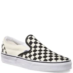 Vans Checkerboard Slip-On In Black/Off White -Potomac River Running SHOP b b 2 1100x