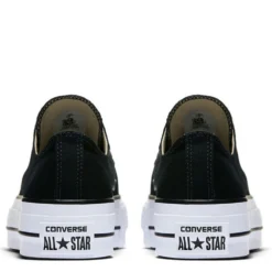 Converse Women's Chuck Taylor All Star Lift Low Top In Black -Potomac River Running SHOP c o convers chuck taylor all star lift low top black 560250c 6 1100x