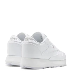 Reebok Women's Classic SP Vegan In Ftwr White/Pure Grey 2 -Potomac River Running SHOP gx8691 6 footwear photography back lateral top view white 1100x