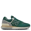 New Balance 574 In Green With Silver -Potomac River Running SHOP nb u574lgnw 1590 1 1100x