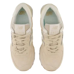 New Balance Women's 574 In Sandstone With Angora And Sea Salt -Potomac River Running SHOP nb wl574nc 1598 4 1100x