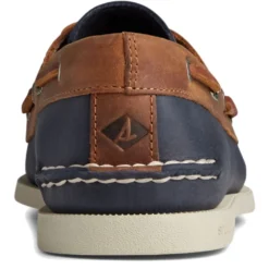 Sperry Men's Authentic Original 2-Eye Wild Horse Boat Shoe In Navy/Sonora 11 Sperry Men's Authentic Original 2-Eye Wild Horse Boat Shoe In Navy/Sonora -Potomac River Running SHOP sts21718 90 1100x