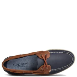 Sperry Men's Authentic Original 2-Eye Wild Horse Boat Shoe In Navy/Sonora 9 Sperry Men's Authentic Original 2-Eye Wild Horse Boat Shoe In Navy/Sonora -Potomac River Running SHOP sts21718 top 1100x