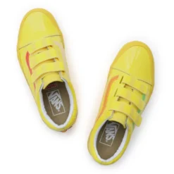 Vans X Haribo Old Skool V In Yellow Checkerboard -Potomac River Running SHOP vn 0a3d29bk2 4323 4 1100x