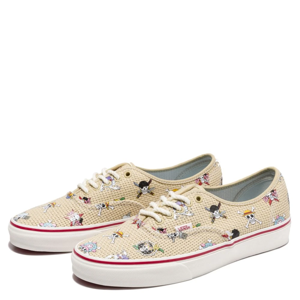 Vans X One Piece Authentic In Straw Hat Crew Natural 4 Vans X One Piece Authentic In Straw Hat Crew Natural - Image 2